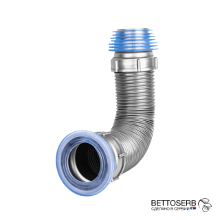 Гофра для унитаза BETTOSERB 140501G цвет серый